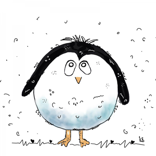 Der Schneekugel-Pingu